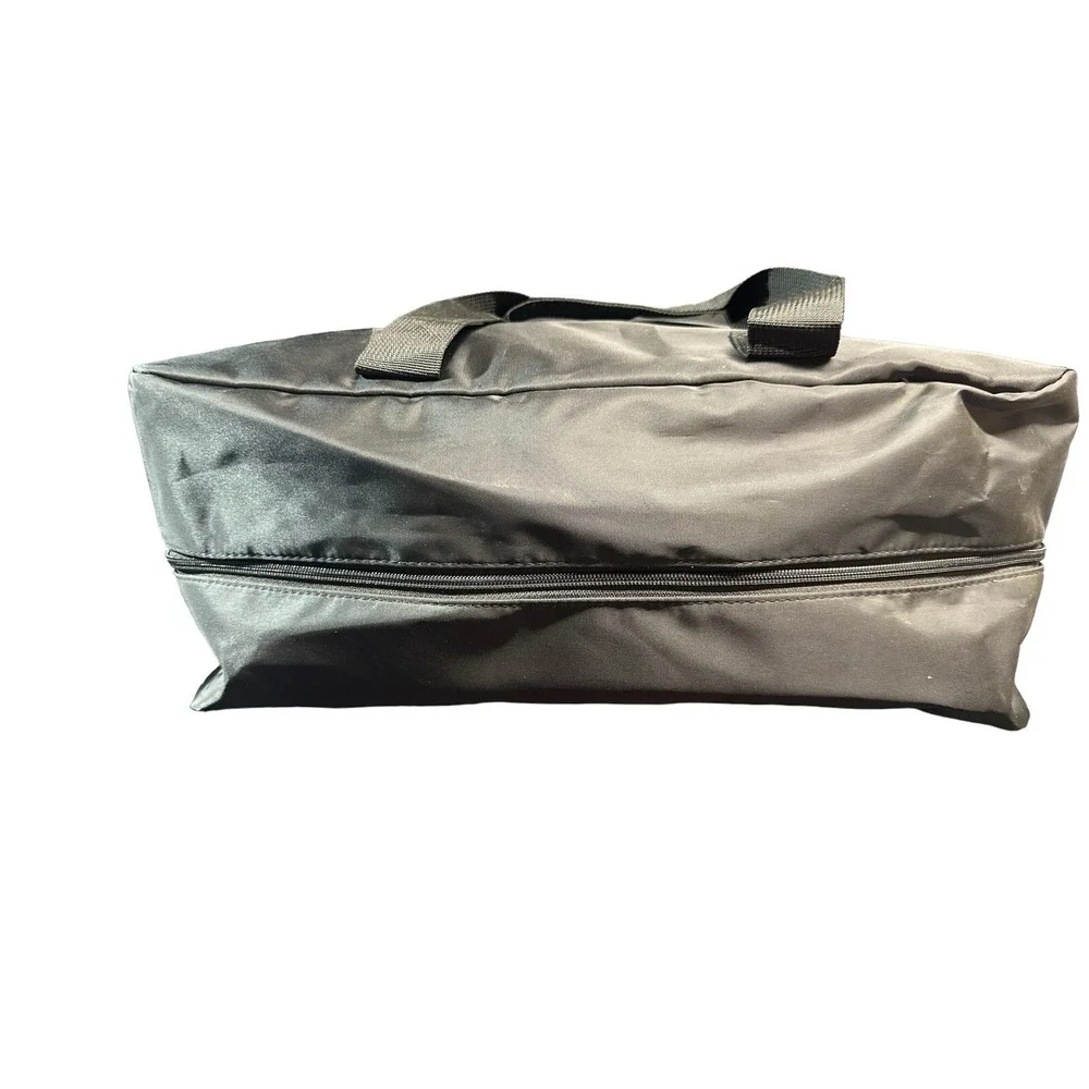 Paco Rabanne Parfums XL Black Weekender Bag PR Logo Fragrance Promo Travel